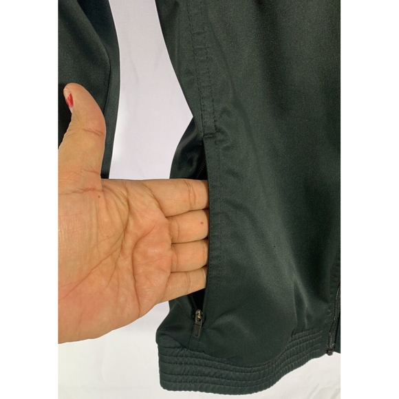 Nike Wind Breaker Youth Girls Jacket Size Small  Full Zip Side Pockets Pleaded - Picture 4 of 12